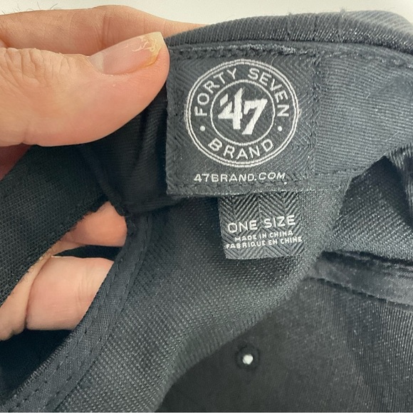 Forty Seven Brand Pittsburgh Steelers Embroidered Logo & Steelers Name One Size - Picture 9 of 13